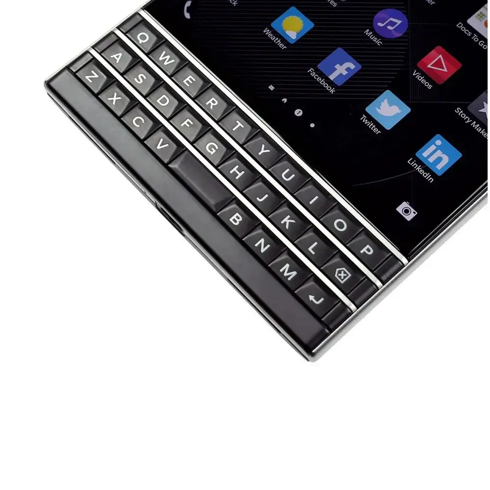 Original Blackberry Passport Q30 4G Mobile Phone 4.5'' IPS LCD Screen 3GB RAM 32GB ROM 13MP Quad-Core BlackBerry-OS SmartPhone