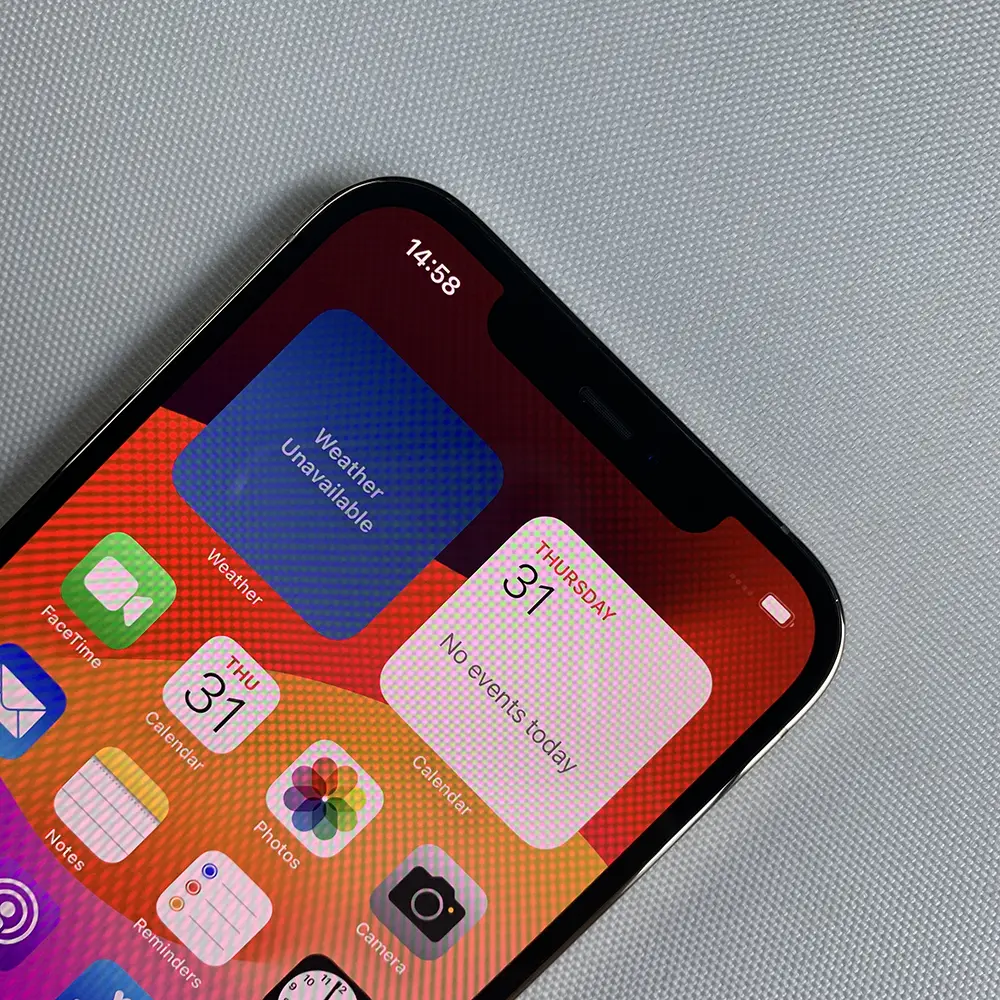 Original Apple iPhone 12 Pro Max 5G Mobile Phone Face ID NFC 128/256/512GB 6.7'' Triple 12MP IOS A14 Bionic Hexa Core SmartPhone