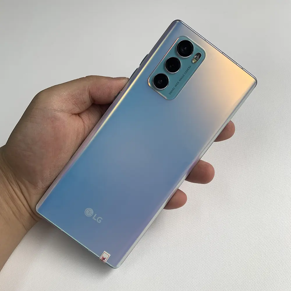 Original LG WING 5G LMF100VM LMF100TM 5G Mobile Phone NFC 8GB+256GB Fingerprint 6.8'' P-OLED Screen Octa-Core Android SmartPhone
