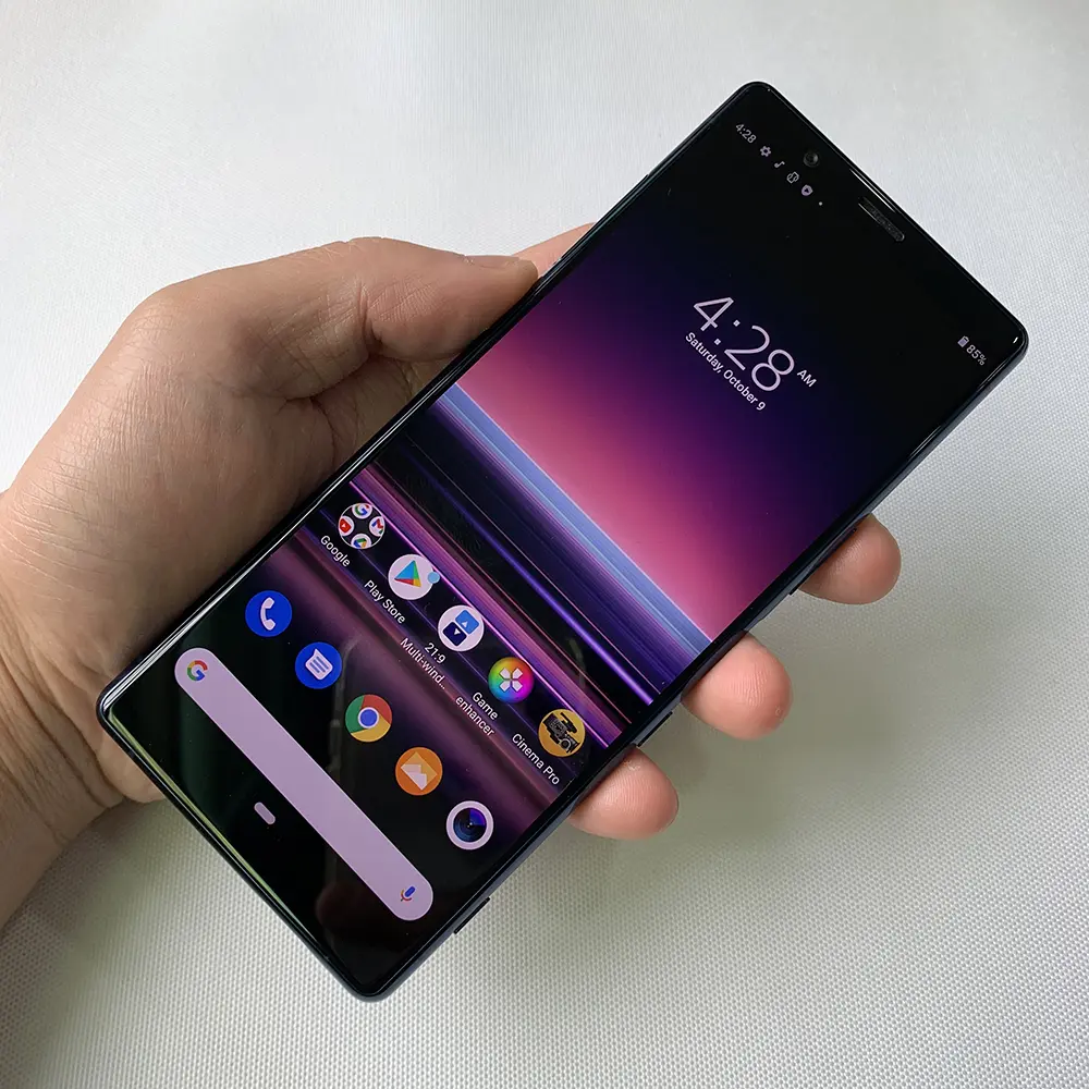 Original Sony Xperia 5 J8210 J9210 4G Mobile Phone NFC 6GB RAM 64GB/128GB ROM 12MP+8MP 6.1" Snapdragon 855 Octa-Core SmartPhone