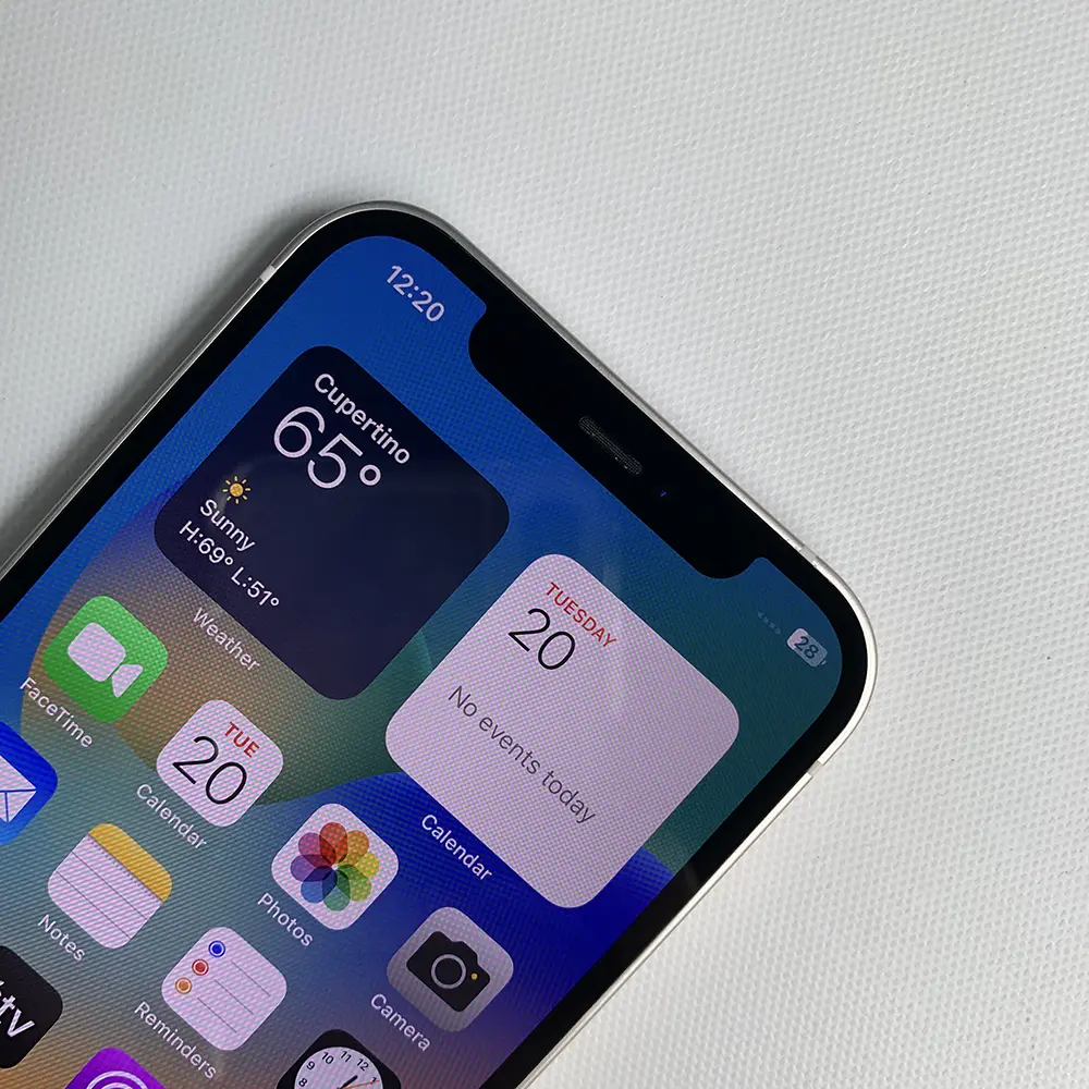 Apple iPhone 12 Face ID 6.1" 4G RAM 64GB/128GB/256GB ROM Unlocked Smartphone OLED Screen A14 Bionic Chip Dual 12MP iphone 12
