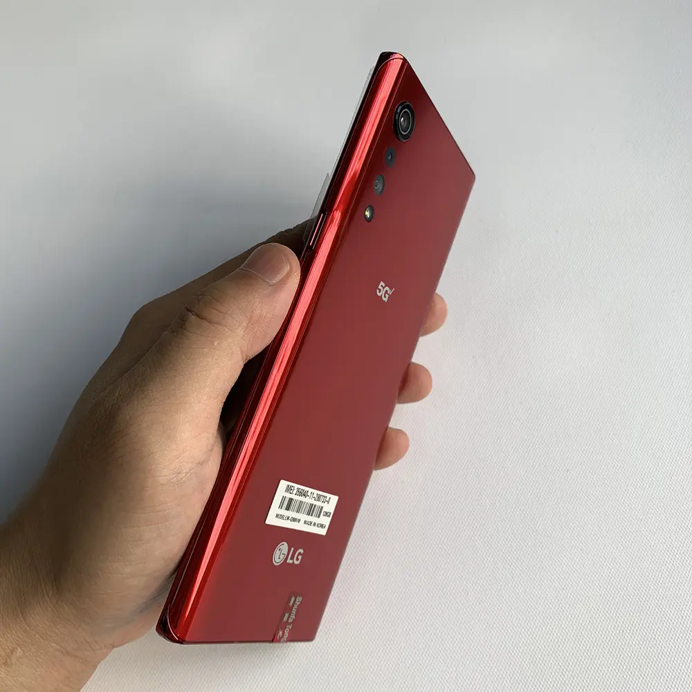 Original LG G9 VELVET G900EM G900VM G900UM G900TM G900AM G900N 5G Mobile Phone NFC 6/8GB+128GB 48MP+16MP Octa Core SmartPhone