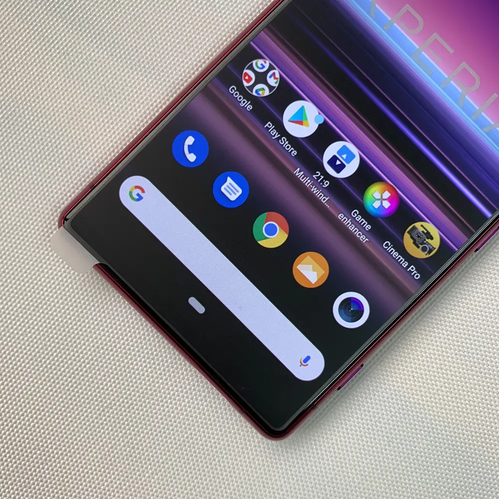 Original Sony Xperia 5 J8210 J9210 4G Mobile Phone NFC 6GB RAM 64GB/128GB ROM 6.1'' 12MP+8MP Snapdragon 855 Android SmartPhone