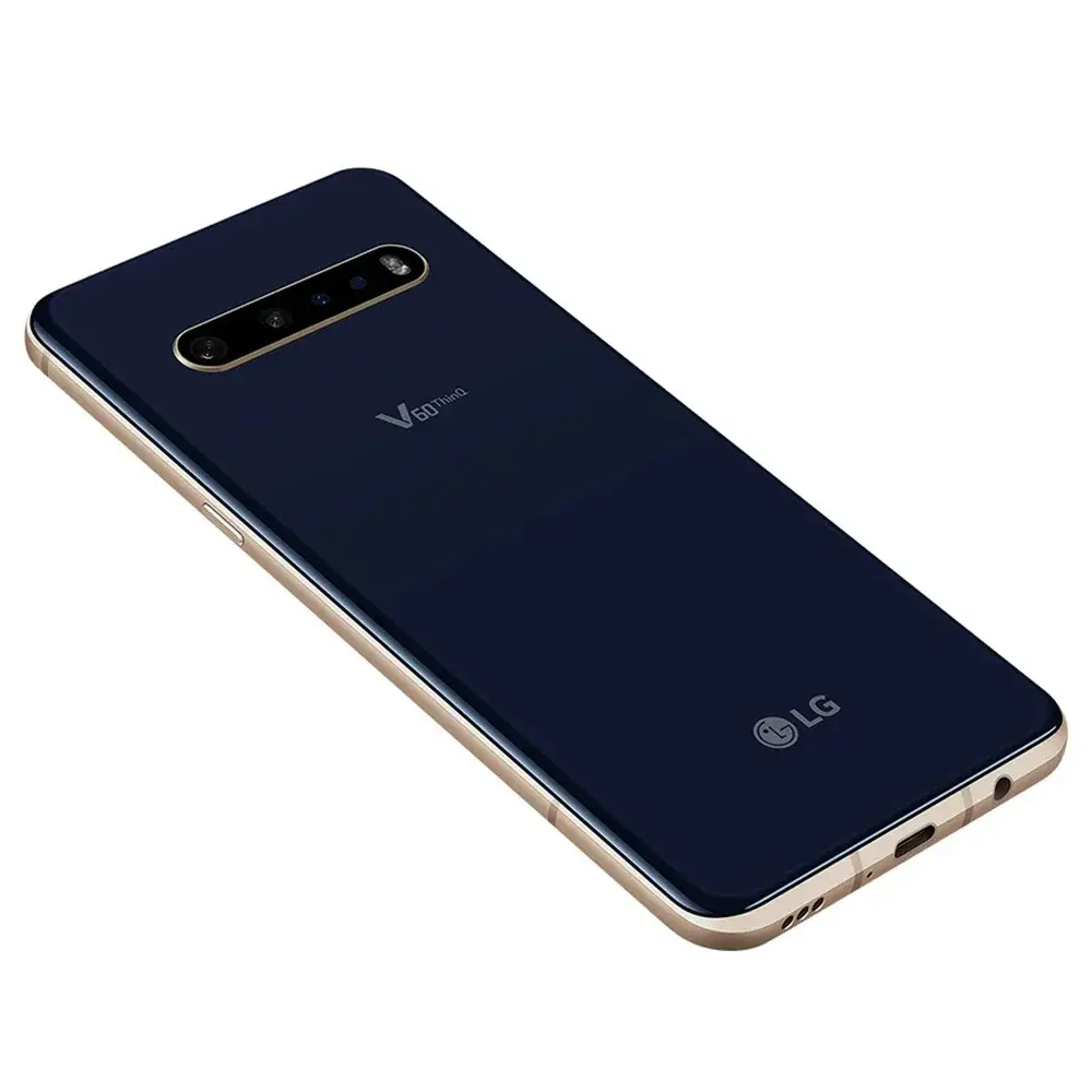 Original LG V60 ThinQ SmartPhone V600VM V600AM V600TM 8GB+128GB/256GB NFC 64MP+13MP+10MP Snapdragon 865 Octa-Core V60 CellPhone