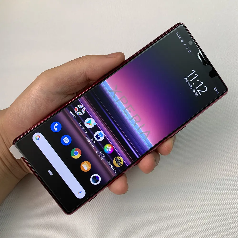 Original Sony Xperia 5 J8210 J9210 4G Mobile Phone NFC 6GB RAM 64GB/128GB ROM 6.1'' 12MP+8MP Snapdragon 855 Android SmartPhone