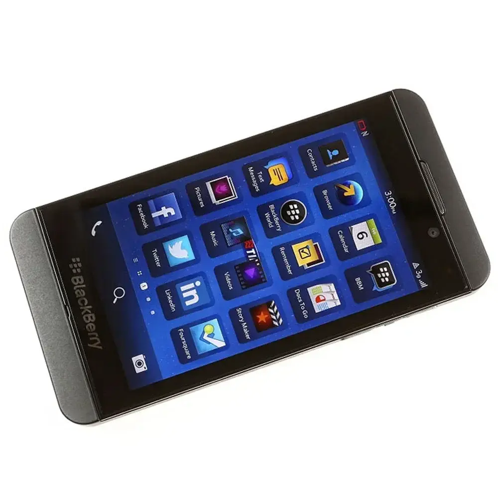 Original Blackberry Z10 4G LTE Mobile Phone 4.2" 2GB+16GB 8MP+2MP WIFI Snapdragon S4 Plus Dual Core BlackBerry-OS-10 Smatphone