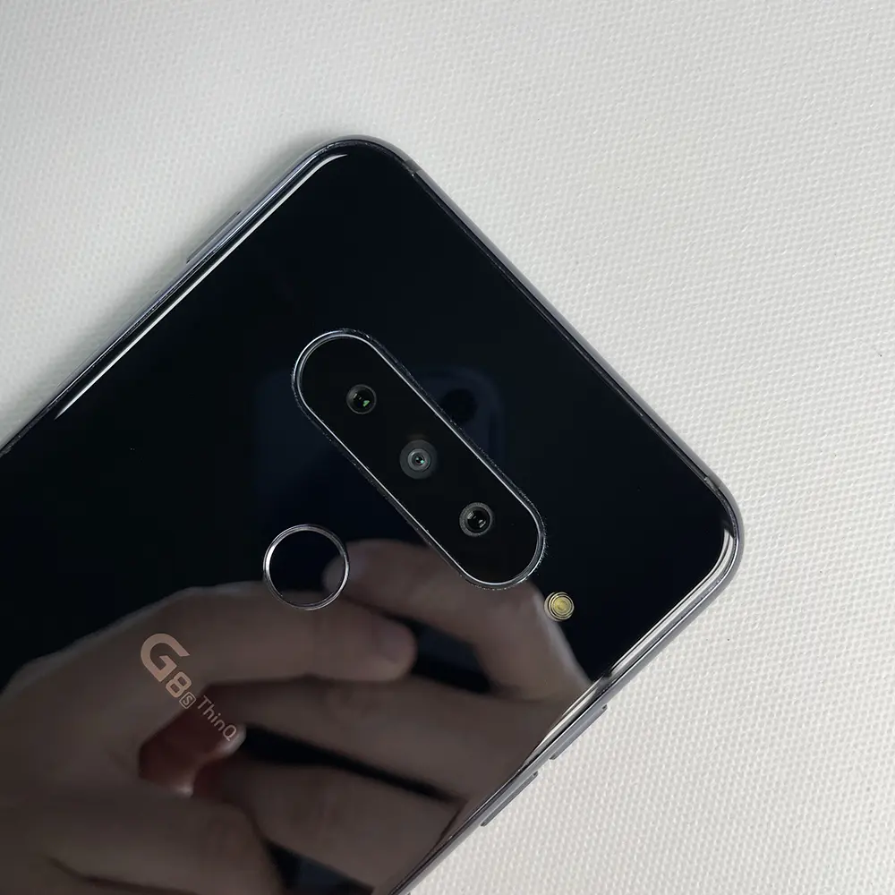 Original LG G8S G810EAW 4G Mobile Phone NFC 6GB RAM 128GB ROM Dual SIM 6.21" G-OLED 12MP+13MP+8MP Octa-Core Android SmartPhone