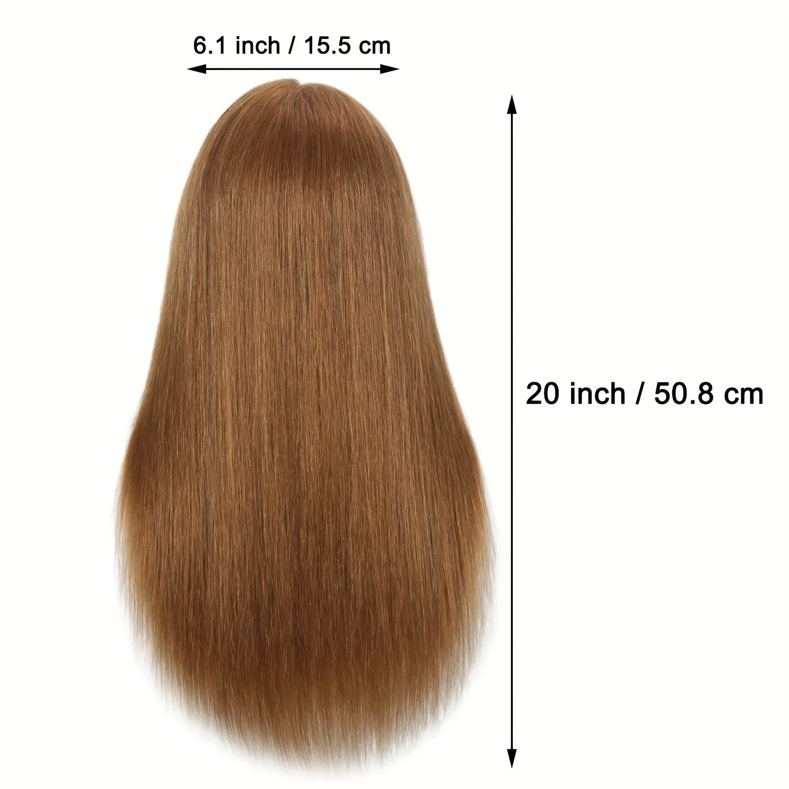 100% Real Human Hair Cosmetology Mannequin Head With Clamp Holder DIY Hairdressing Training Braiding Doll Heads Set for Girls