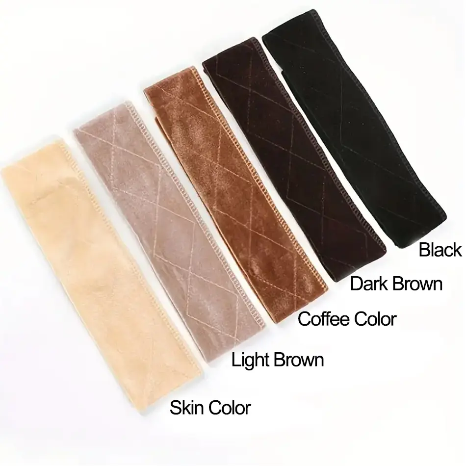 2Pc Adjustable No-Slip Headband Wig Grip Band for Secure Wig Holding with Fixed Design Hair Accessories for Keeping Wig in Place