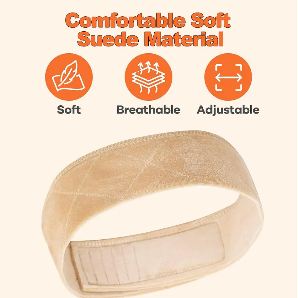 2Pc Adjustable No-Slip Headband Wig Grip Band for Secure Wig Holding with Fixed Design Hair Accessories for Keeping Wig in Place