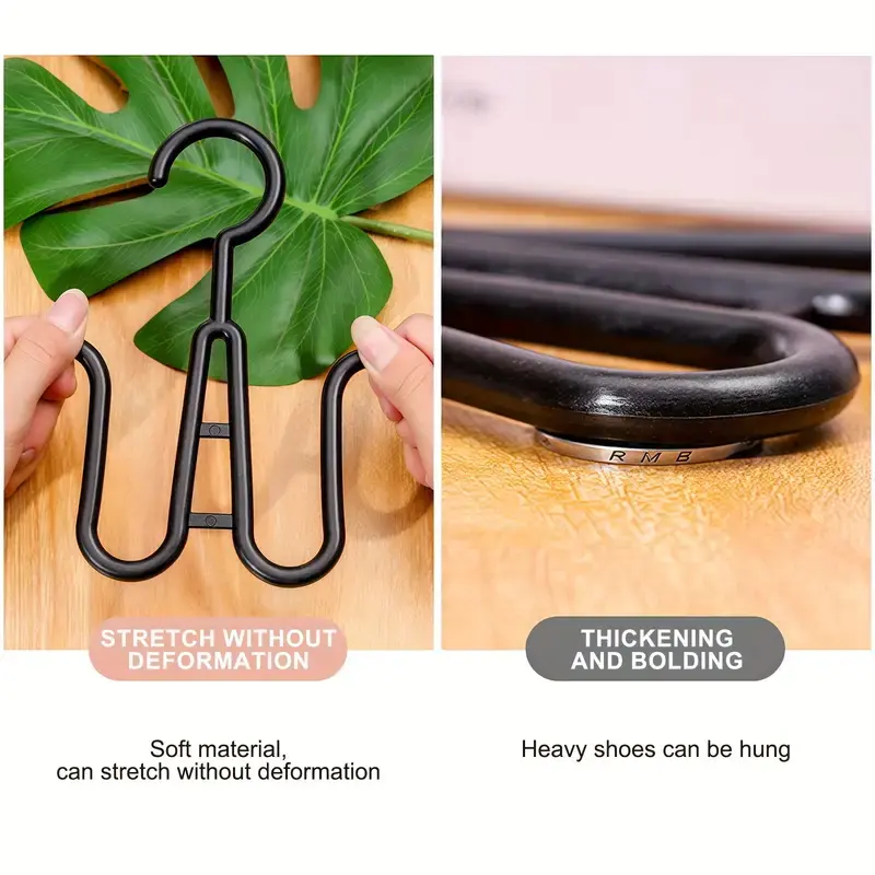 Multi-Purpose 5pcs Wig Hanger - Space-Saving Durable Design - Ideal For Drying And Displaying Wigs Hats Shoes