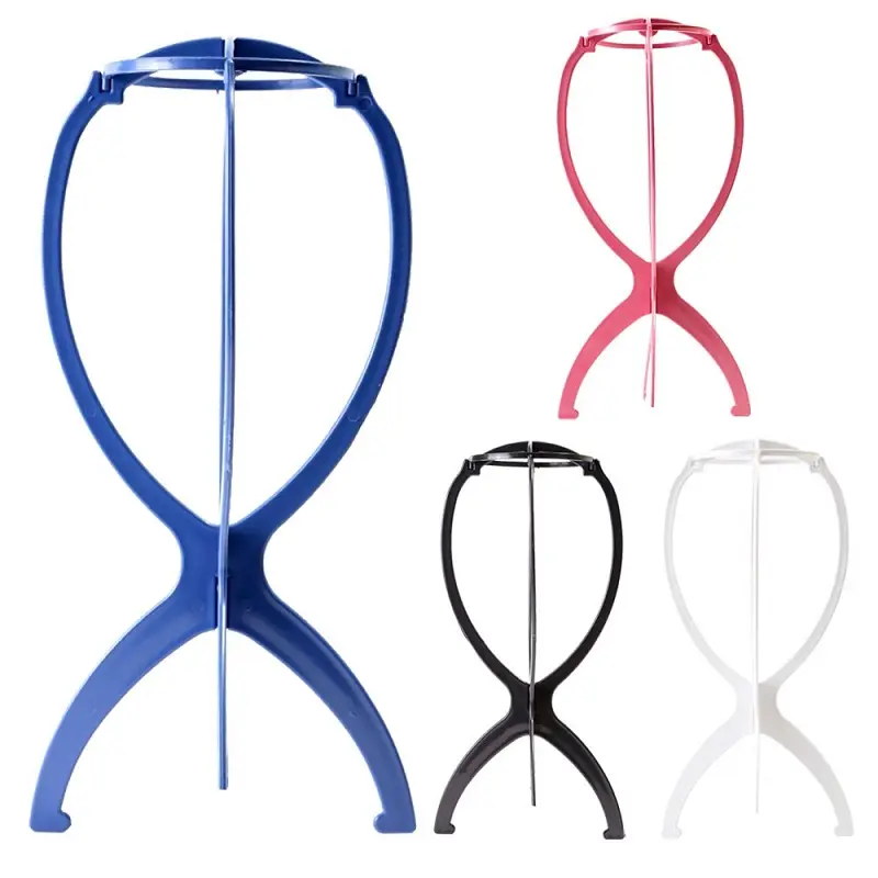 1PCS Wig Stand Collapsible Wig Holder Durable Wig Display Tool  Wig Stand for All Wigs