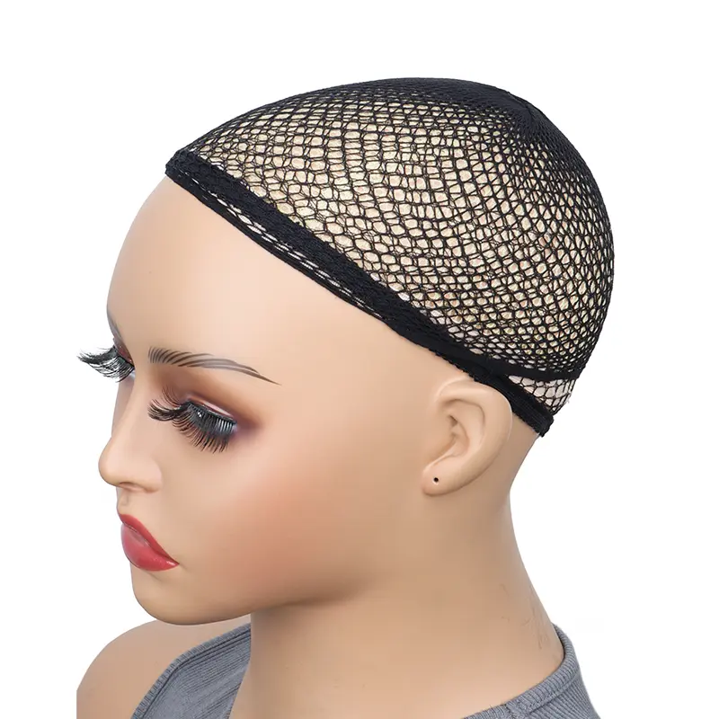Stretchable Elastic Hair Nets,Black Hairnet Mesh Wig Cap for Long Hair,Hair Net for Wig, Hair Cap for Wigs