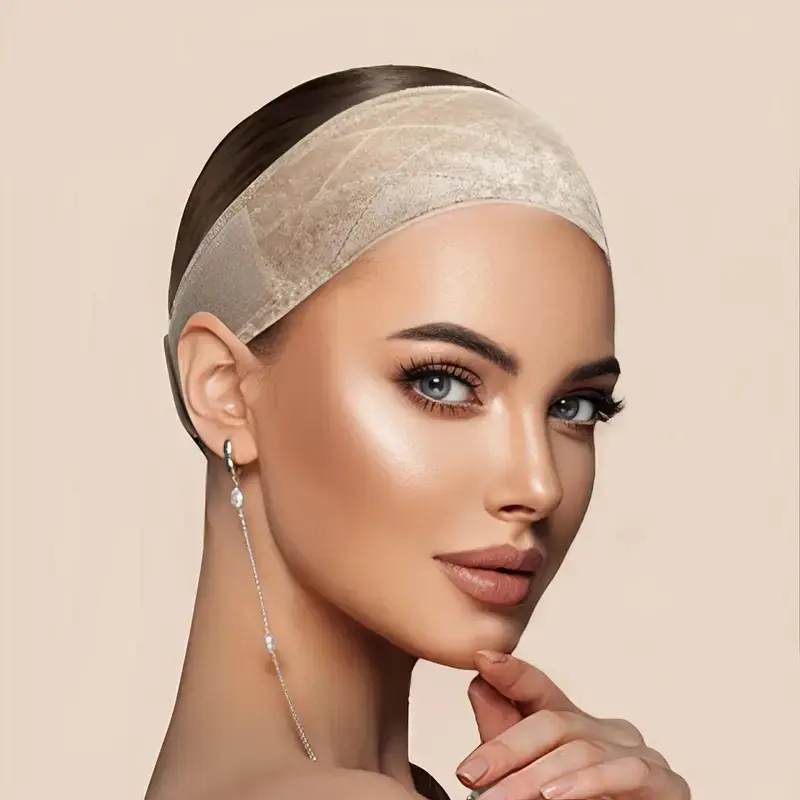 No-Slip Adjustable Velvet Headband Wig Grip Band Secure Wig Holding Design Hair Accessories Keeping Wig in Place