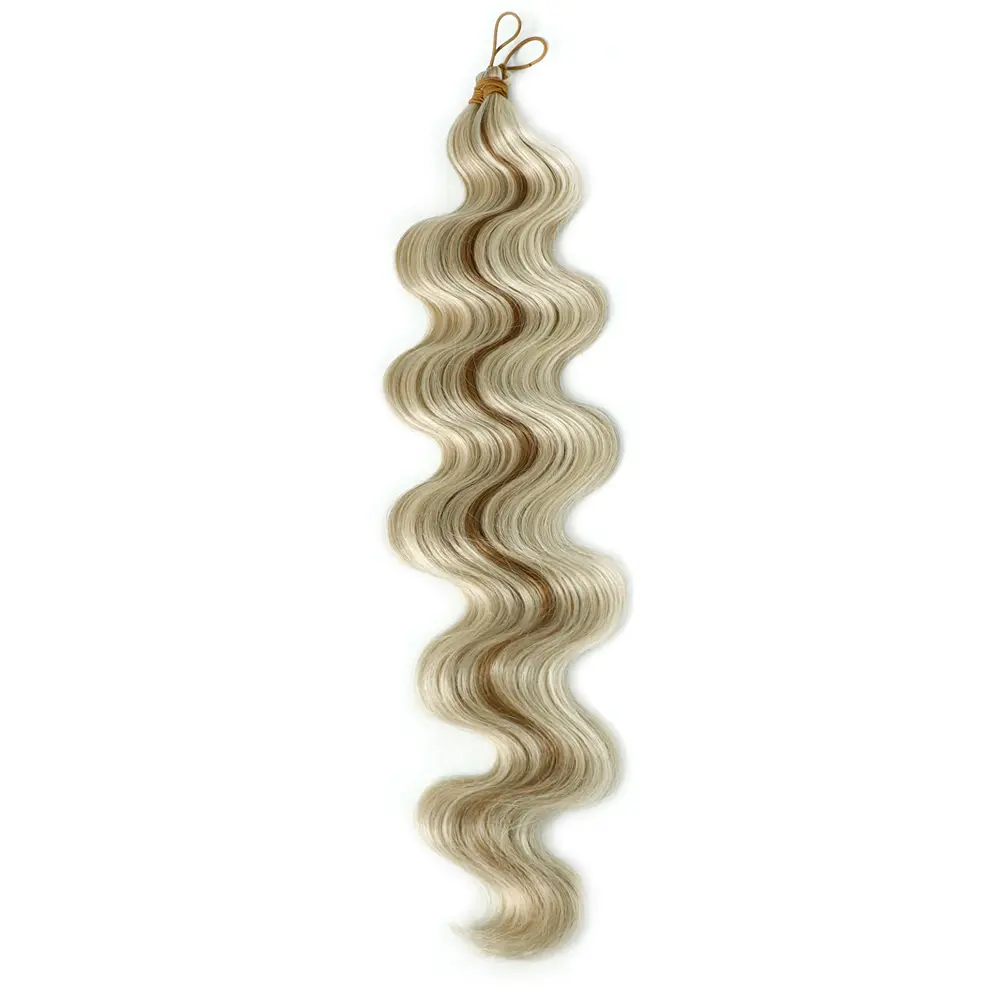 28Inches Crochet Braids Long Body Wave Braiding Hair 2pcs/Lot P12/16/613 High Synthetic Nature Hair Extension Soft Crochet Braid