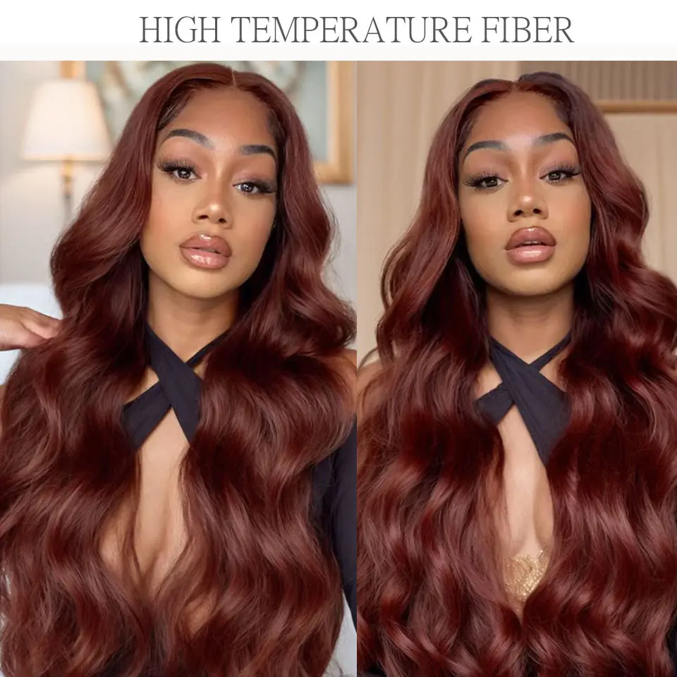 Magicae Brown Body Wave 30Inches 200g Hair Bundles Blond 27/613 White 60# Soft High Synthetic Hair Weave Ombre Gray M888 Hair