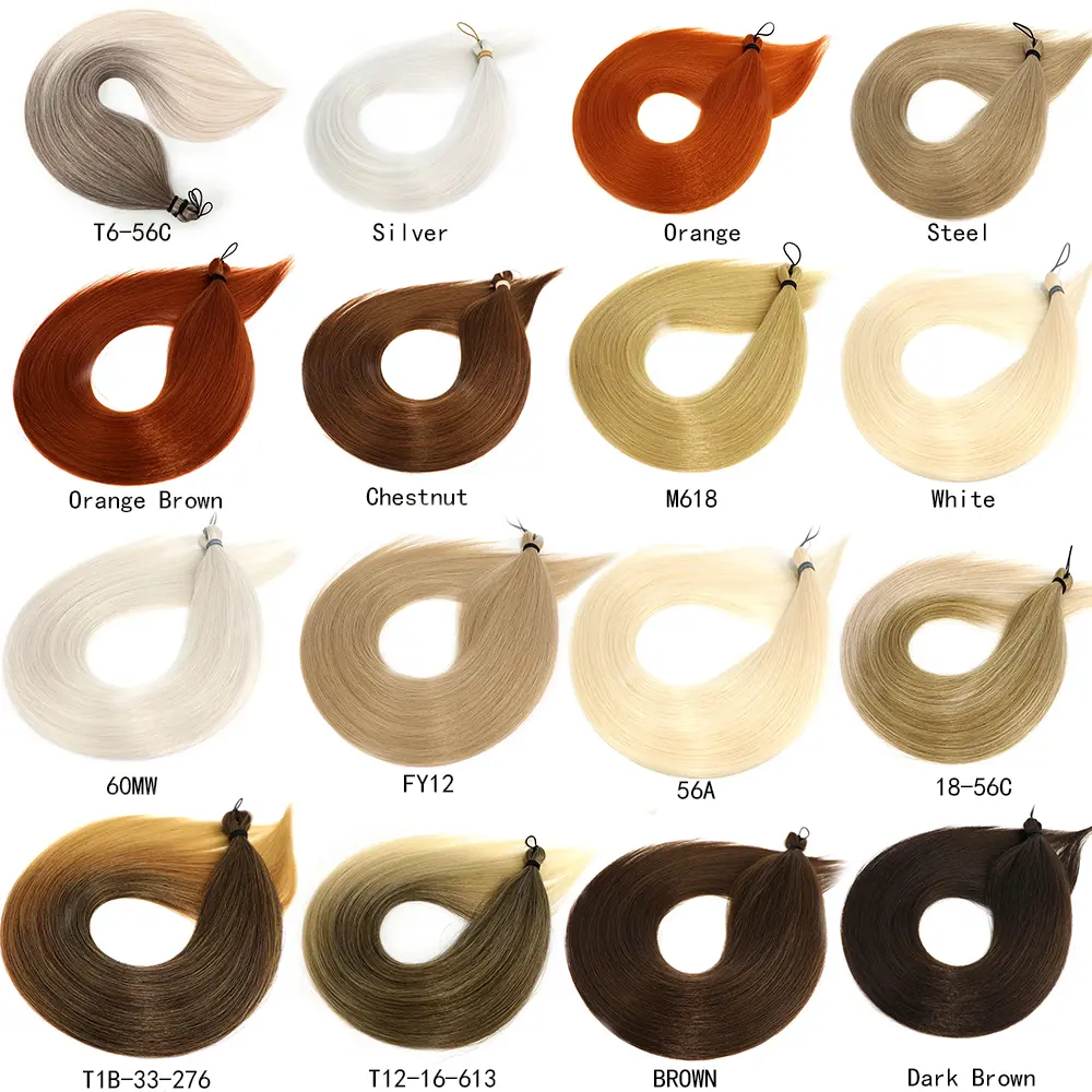 28'' Crochet Braiding Straight 3pcs High Synthetic Hair Extensions Blond 27/613 Crochet Hair Ombre Brown 72cm Easy Braids Hair