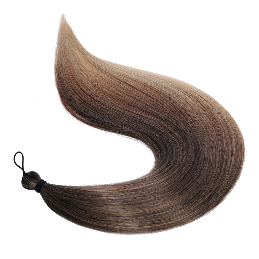 28'' Crochet Braiding Straight 3pcs High Synthetic Hair Extensions Blond 27/613 Crochet Hair Ombre Brown 72cm Easy Braids Hair