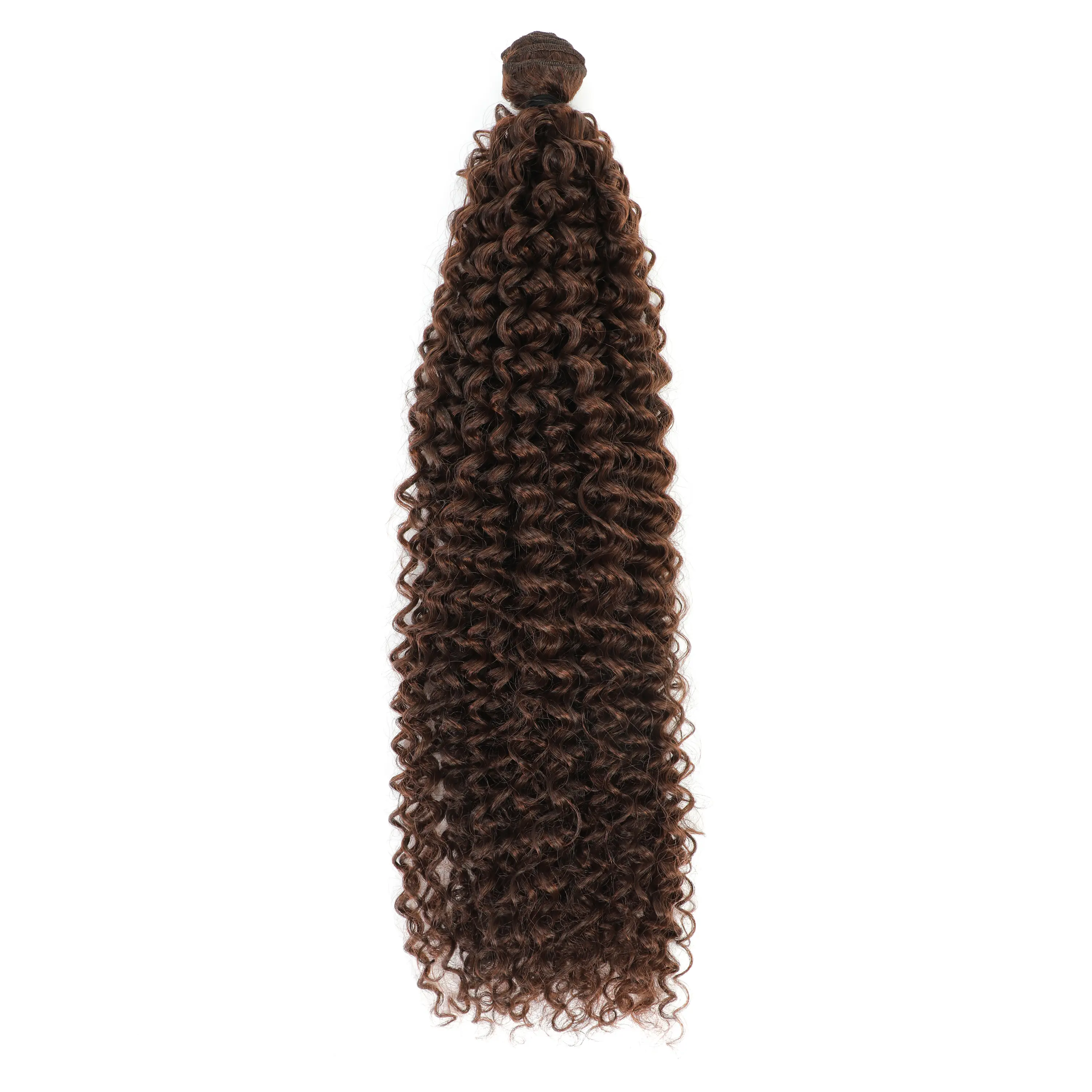 30Inches Ombre Brown 30# Blond 27/613 Water Wave Curly Synthetic Hair Extensions Natural Afro Jerry Curl Synthetic Fake Hair