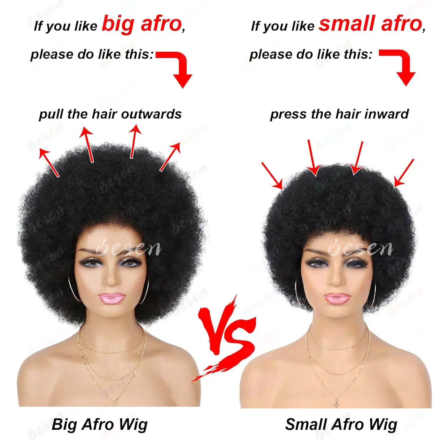 Synthetic 70s Afro Wigs for Black Women, Blonde Afro Puff Wigs Bouncy and Soft for Daily Party Cosplay Costume,Multi-colored Wig
