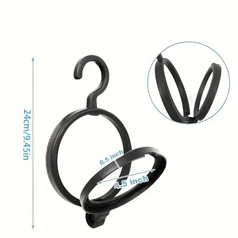 Hanging Wig Stand Wig Hanger Foldable Wig Holder Portable Collapsible Wig Rack for Multiple Wigs Hats Storage Display