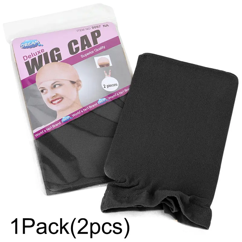4Pcs Stockings Wig Cap Mesh Net Wig Caps Weaving Hair Net for Wig Close Fishnet Wig Caps for Women