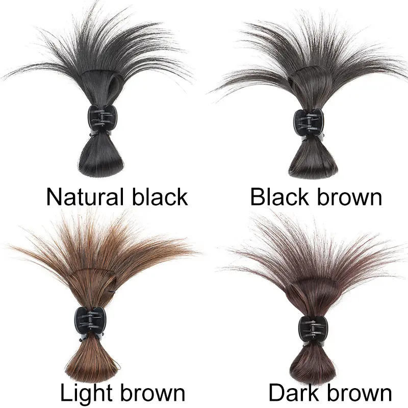 Synthetic Elegant Shaped Wig Hair Clip for Women Sweet Y2k Ponytail Clip Fashion Girl Wig Hair Clip Hair Accessories