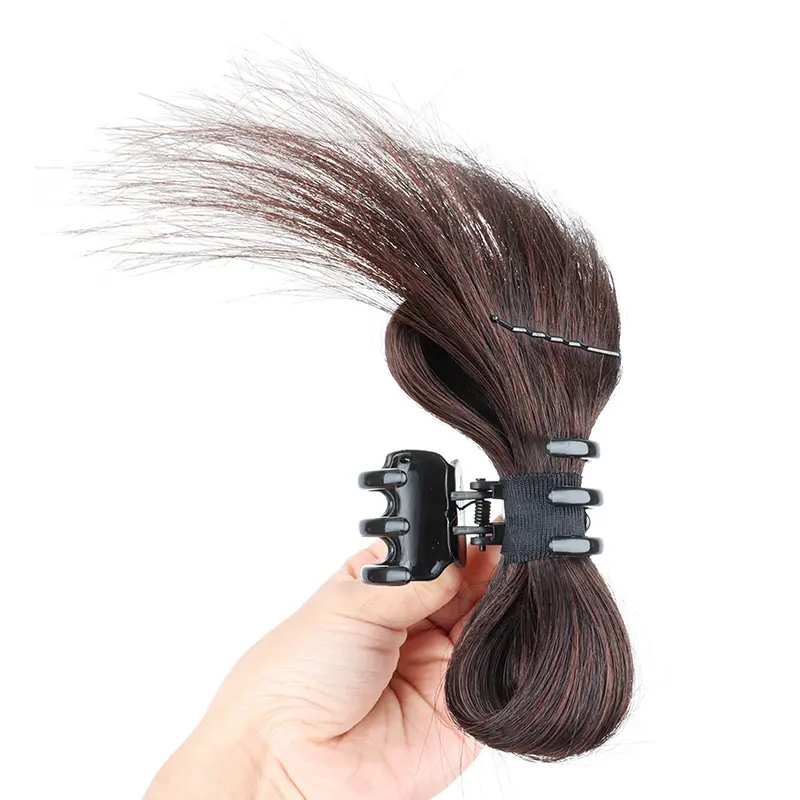 Synthetic Elegant Shaped Wig Hair Clip for Women Sweet Y2k Ponytail Clip Fashion Girl Wig Hair Clip Hair Accessories
