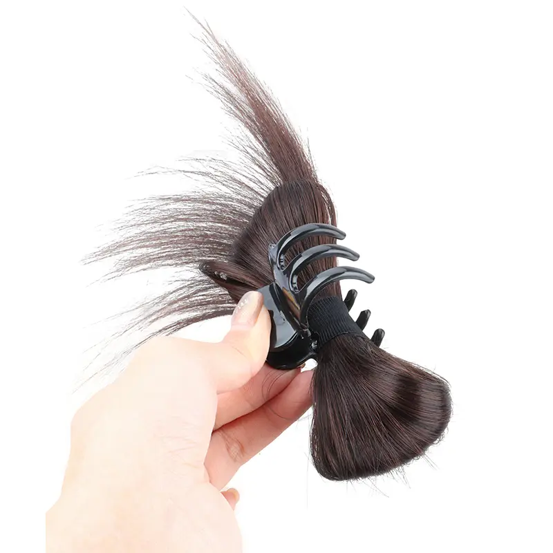 Synthetic Elegant Shaped Wig Hair Clip for Women Sweet Y2k Ponytail Clip Fashion Girl Wig Hair Clip Hair Accessories