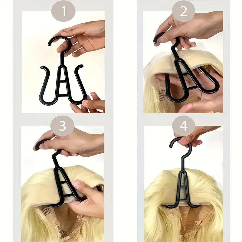 1Pack Wig Storage Bags With Hangers Durable Hair Extension Organizer for Multiple Wigs  Accessories
