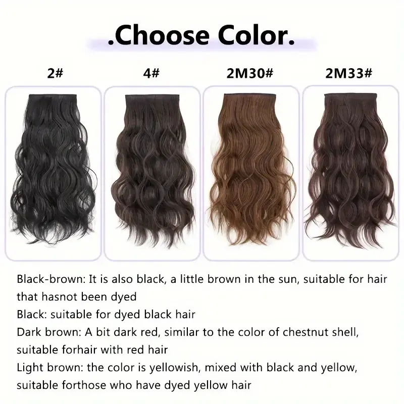 Synthetic 2pcs Short Wave Curly Hair Pads Clips In Hair Piece Pad Fluffy Invisible Hair Extension for Women