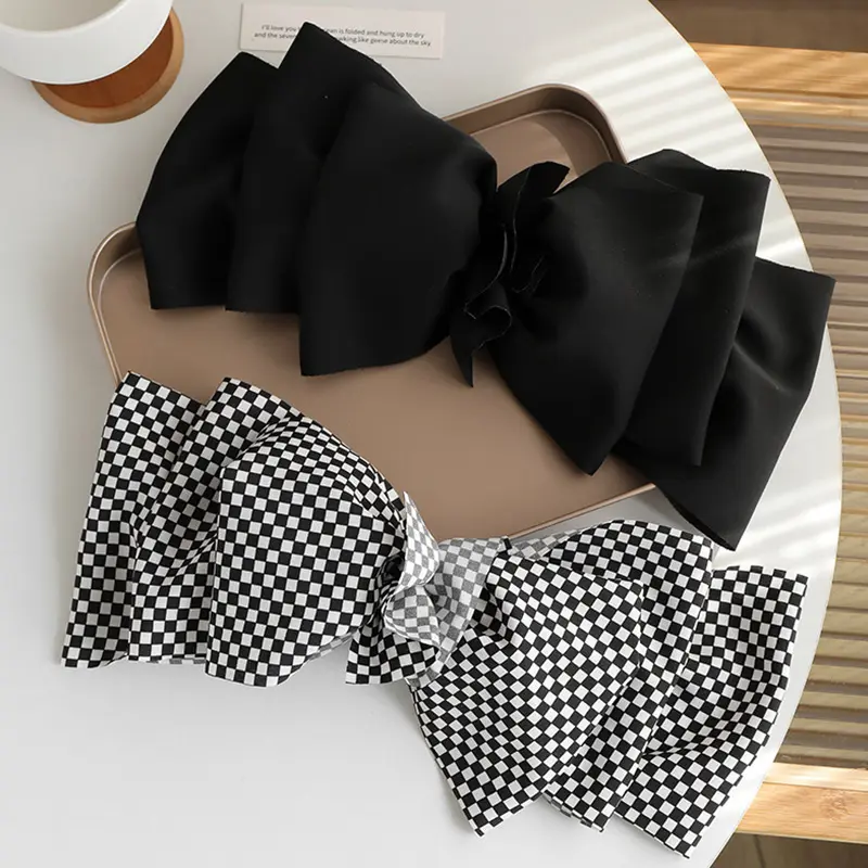 New Bow Claw Clips For Women Fashion Hair Claw Hair Clamps Girls Hairpins Sweet Headwear Barrette Spring clip Hair Accessories