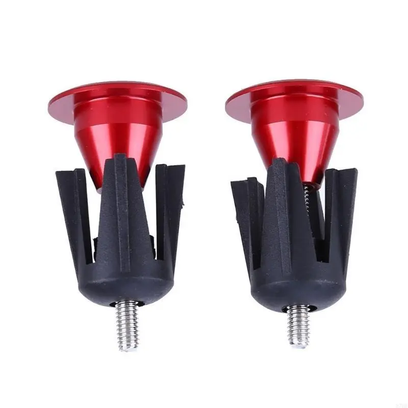 1 Pair Mountain Bike Road Bike Accessory Aluminum Alloy Bike Handlebar End Plugs