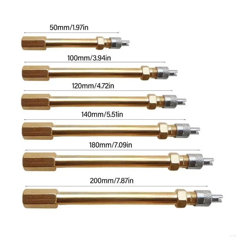 Stem Extenders Replacement Wheel Tire Stem Extension Extenders