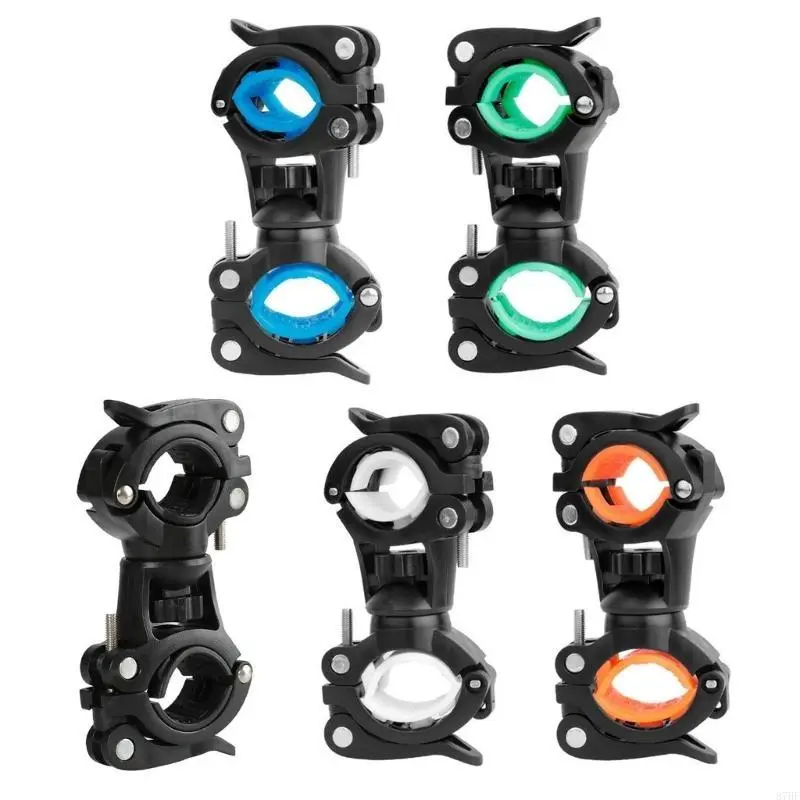 Adjustable Bicycles Flashlight Mount Universal Bike Flashlight Holder Bicycles Front Torch Mount LED Headlight Holder