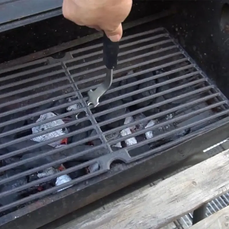 Anti-Scald BBQ Lifting Tool Heat-Resistant Grill Grate Lifter Anti-Scald