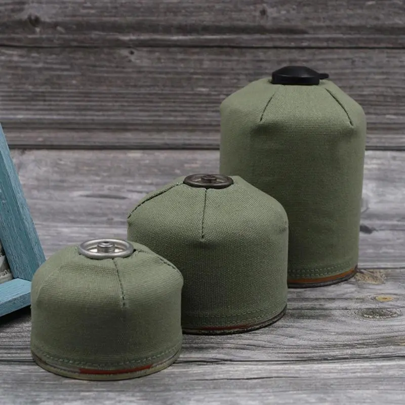 Outdoor Camping Gas for Tank Cover for Case Canvas Gas for Tank Storage Bag Prot
