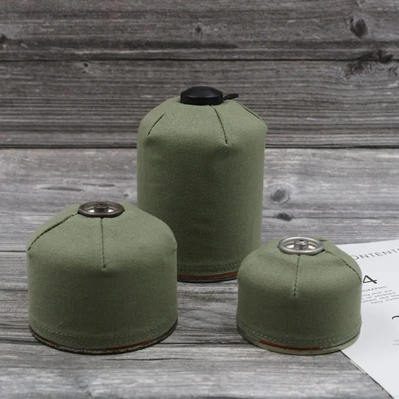 Outdoor Camping Gas for Tank Cover for Case Canvas Gas for Tank Storage Bag Prot