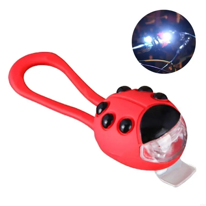 Bright Balance Bike Light Mini Silicone Bicycles Light Scooter Safety Light Kid Stroller Headlight Front Lamp