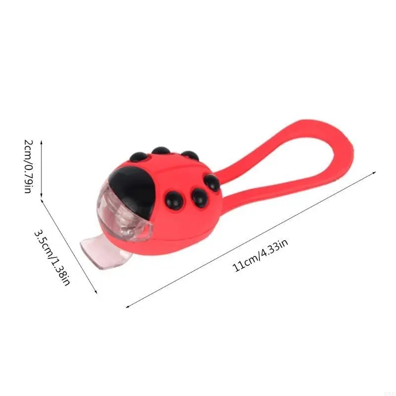 Bright Balance Bike Light Mini Silicone Bicycles Light Scooter Safety Light Kid Stroller Headlight Front Lamp