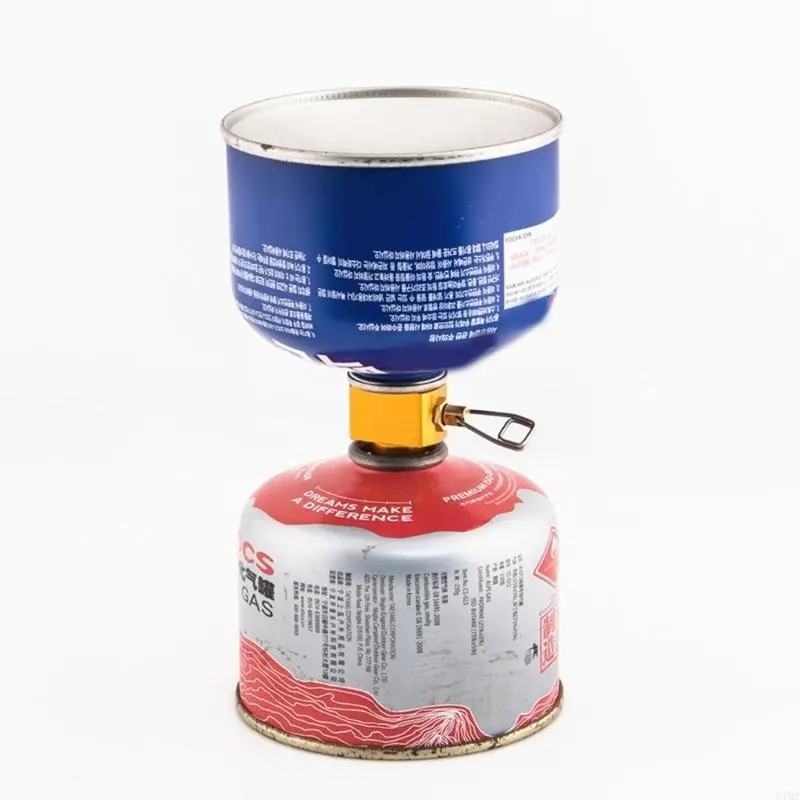 Camping Stove Refill Adapter for Backpacking Camping Stove Burners