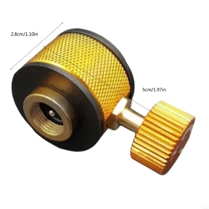 Camping Stove Refill Adapter for Backpacking Camping Stove Burners