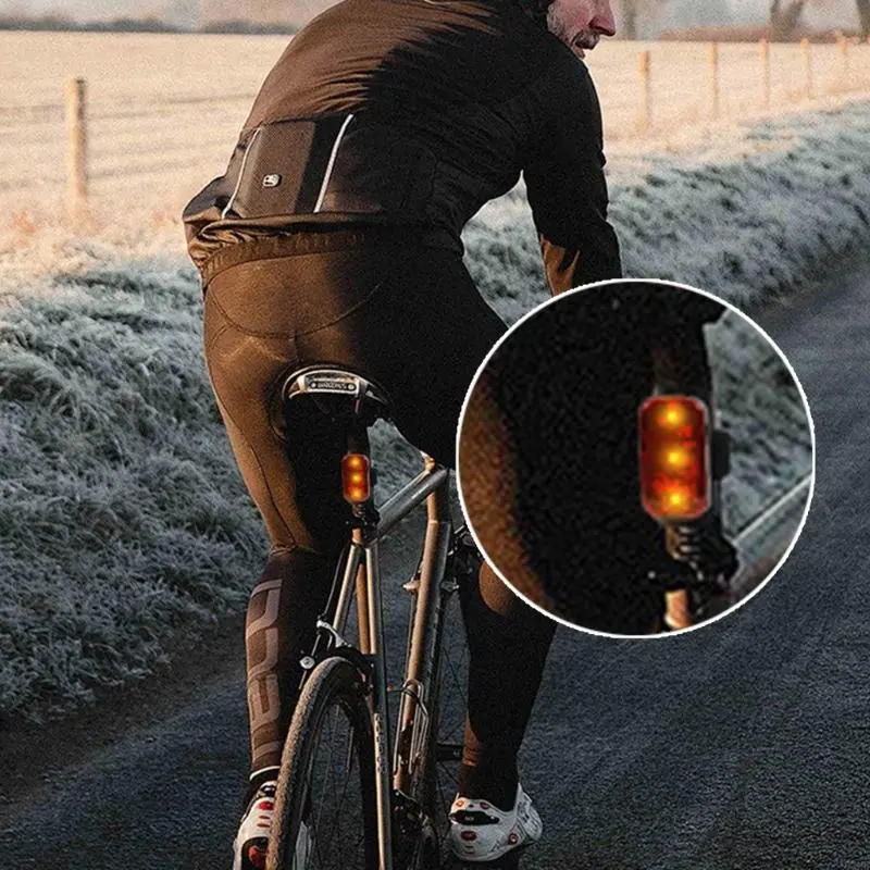 Intelligent Bikes Tail Light Safety Brake Taillight Brake Sensing Bike Rear Light