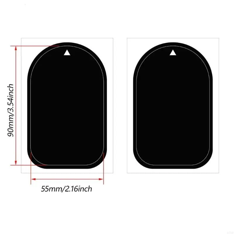 2/10Pcs Bike Disc Track Wheel Sticker Dustproof Protective Sticker
