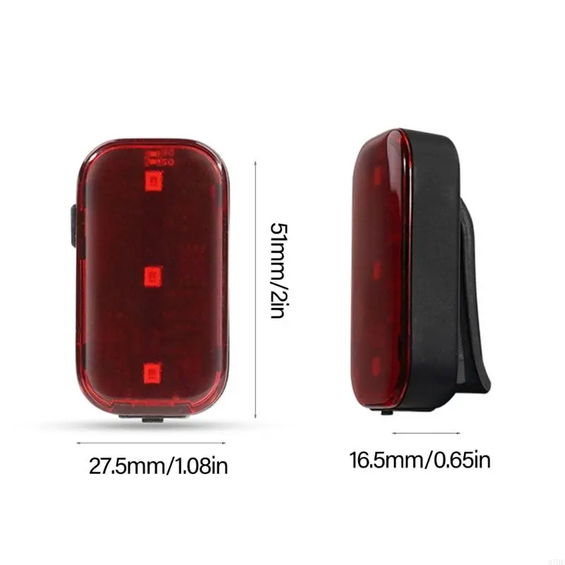 Intelligent Bikes Tail Light Safety Brake Taillight Brake Sensing Bike Rear Light
