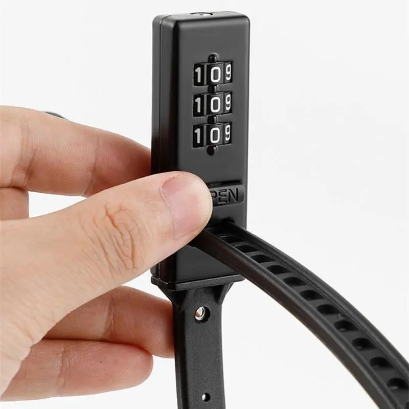 Bike Combination Locks, Zips Tie Lock Lightweight Bicycles Lock Bike Rack Locks