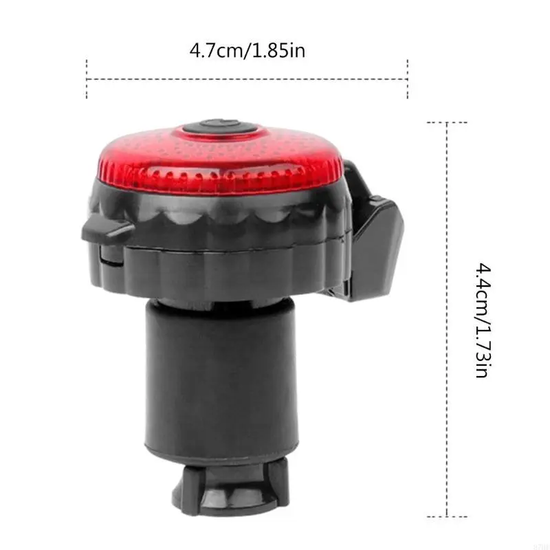 Foldable Mounting Sleeve Handlebar End Wheel Mirror 360 Degrees Rotatable Universal Bicycles Mirror for Mountain Bike