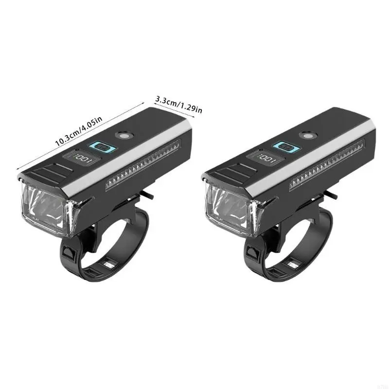 Waterproofs Bike Front Lamp Powerful Bicycles Front Headlight Easy to Install