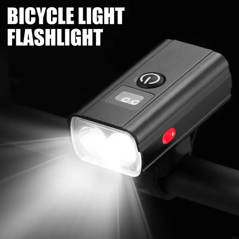 Powerful Bicycles Front Headlight Replacement Waterproofs Bright Bikes Front Light Mountain Bike Accessories 2 Modes