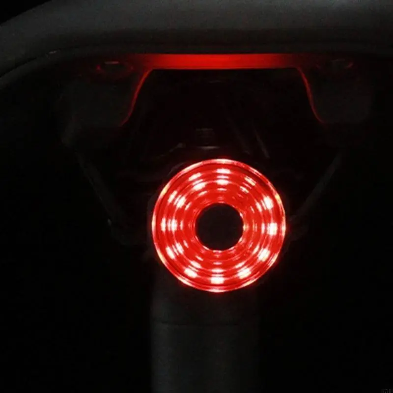 7 Light Modes Quick Release Back Brake Night Riding Light IPX6 Bike Intelligent Flashlight Bikes Tail Light